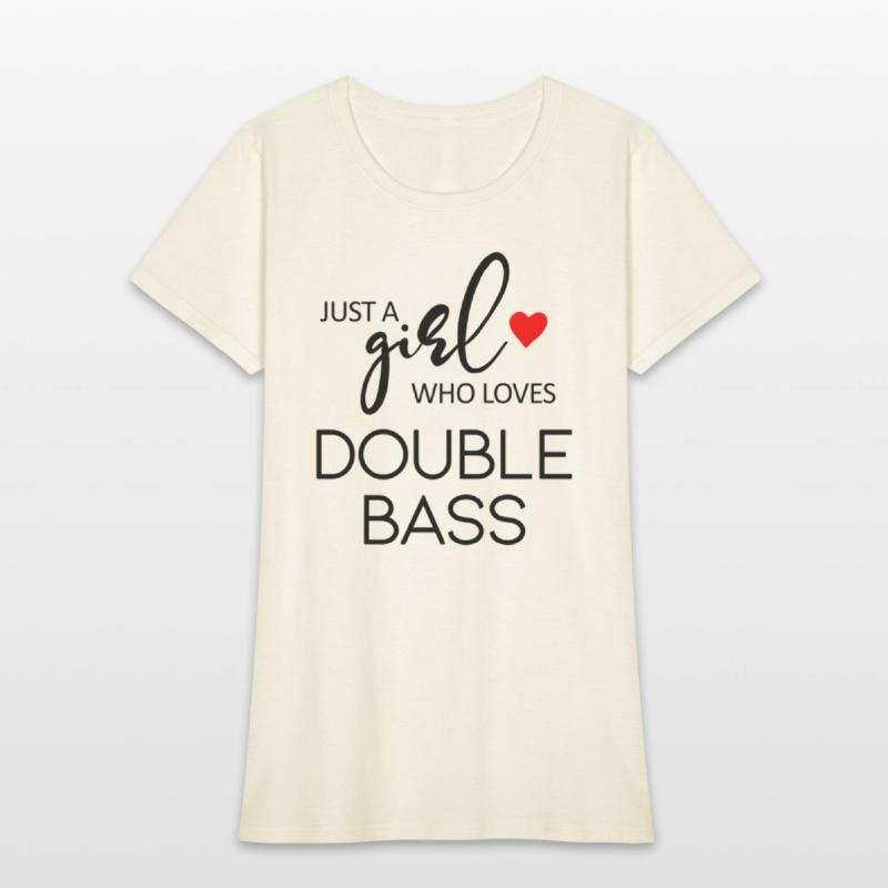 Just A Who Loves Double Bass - Music Double Bass