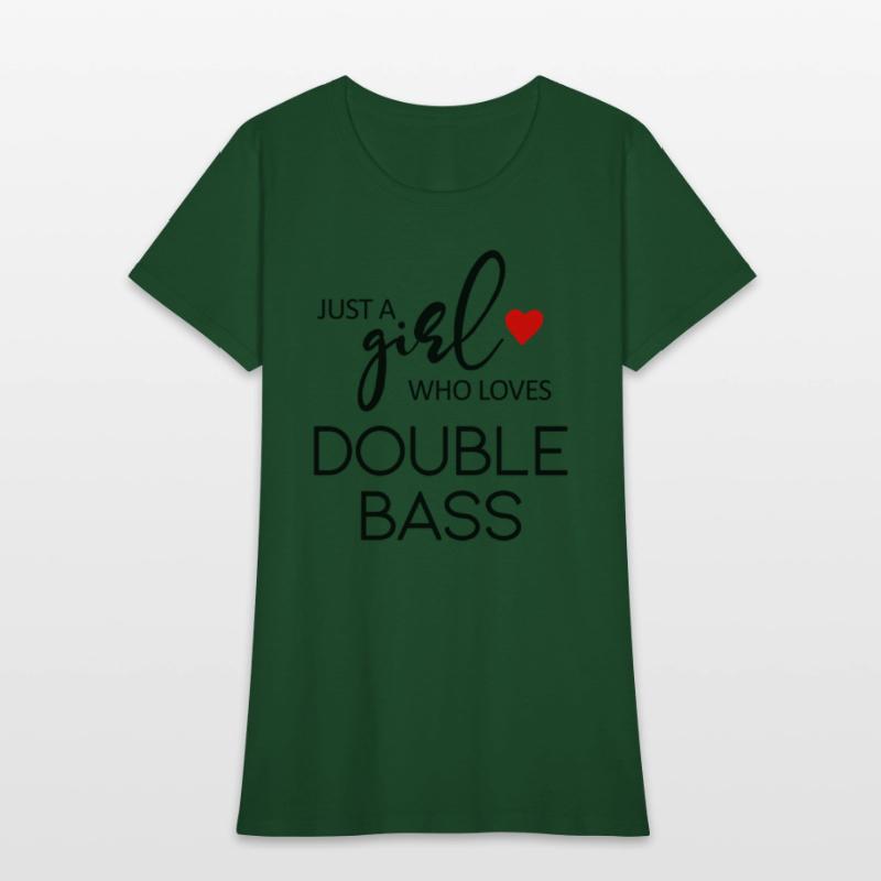 Just A Who Loves Double Bass - Music Double Bass