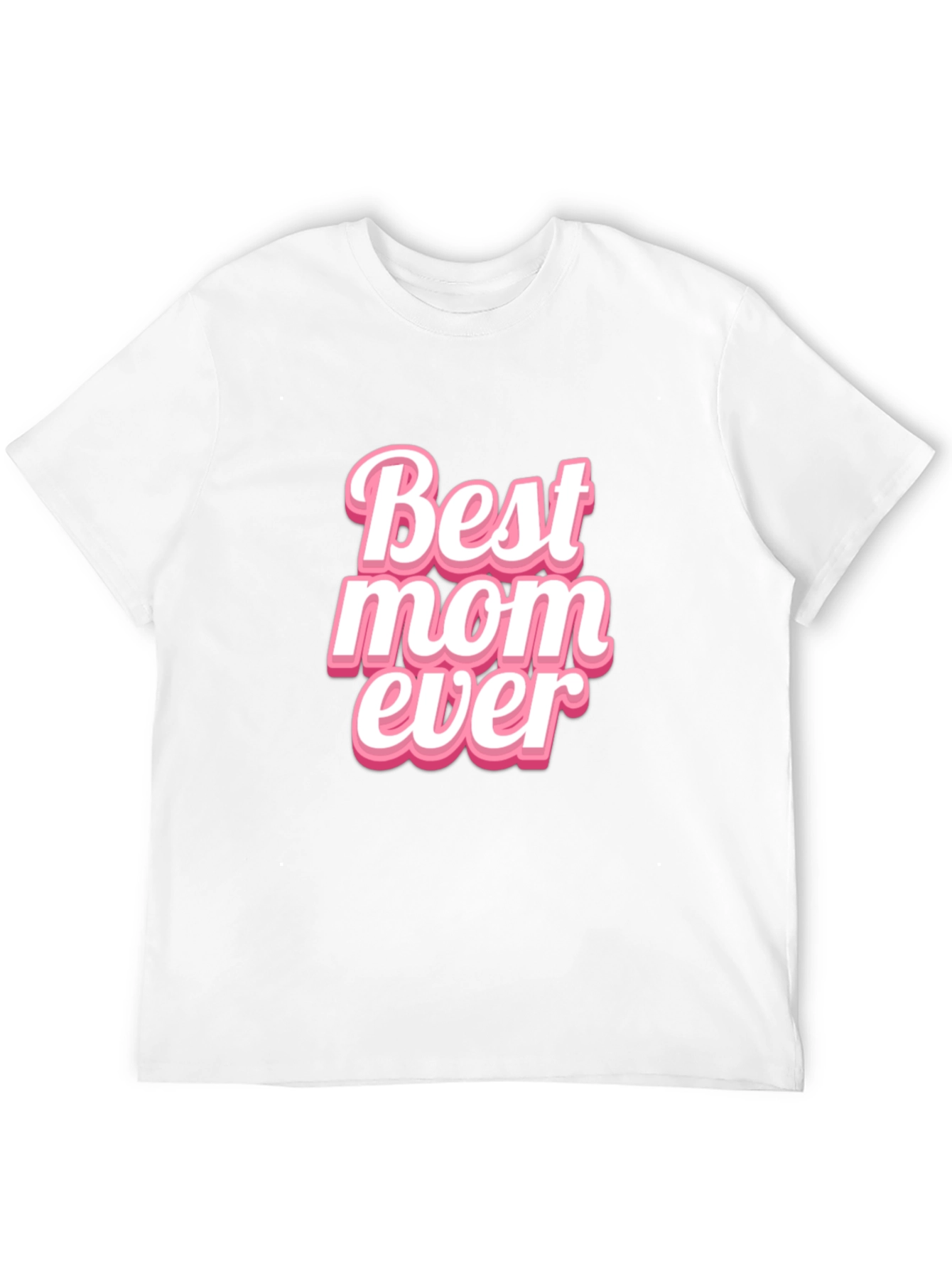 Best Mom Ever Black Graphic T-Shirt