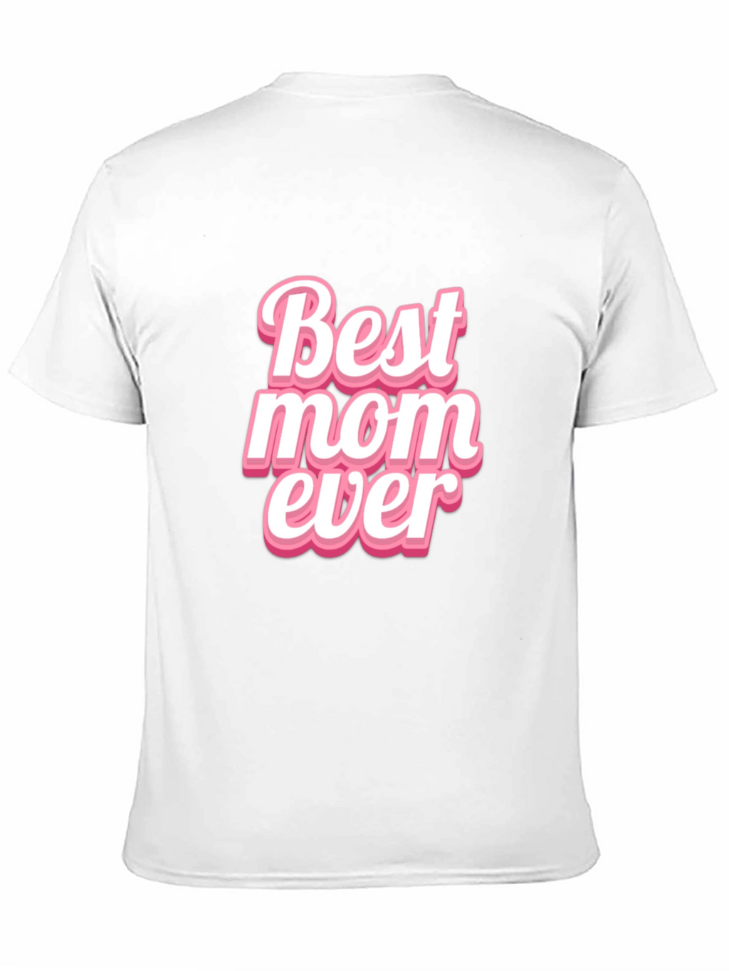 Best Mom Ever Black Graphic T-Shirt