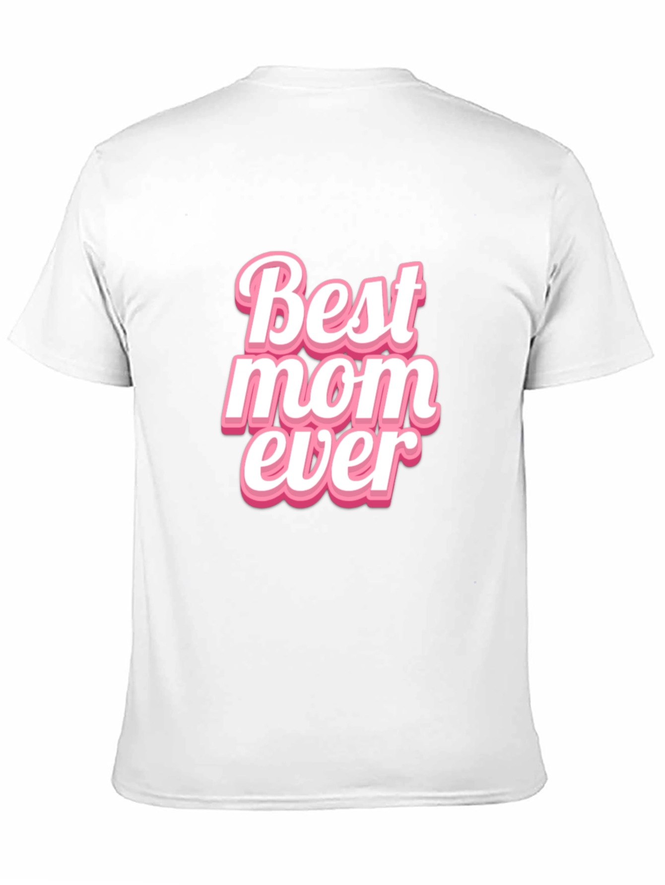 Best Mom Ever Black Graphic T-Shirt