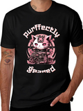 Purrfectly Geared Cat T-Shirt