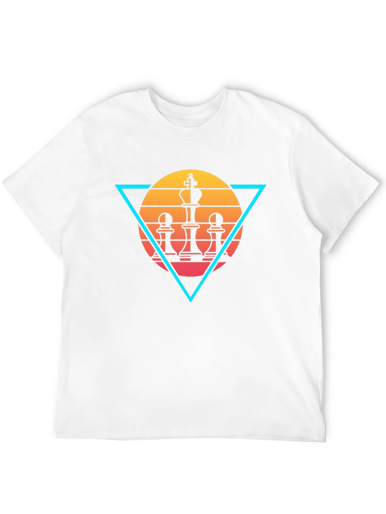Chess King Graphic Tee - Retro Style