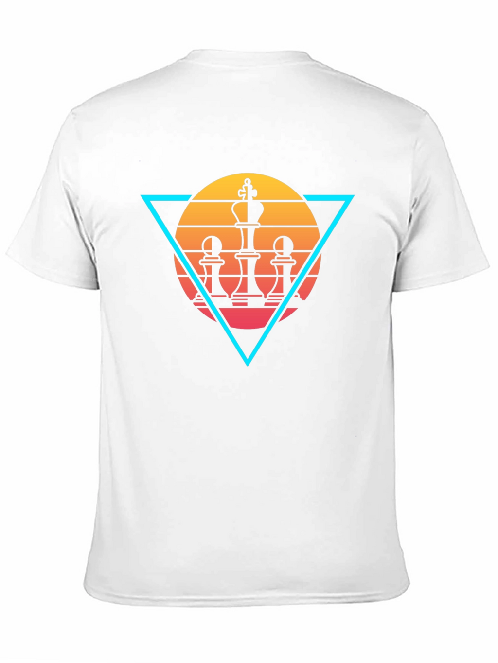 Chess King Graphic Tee - Retro Style