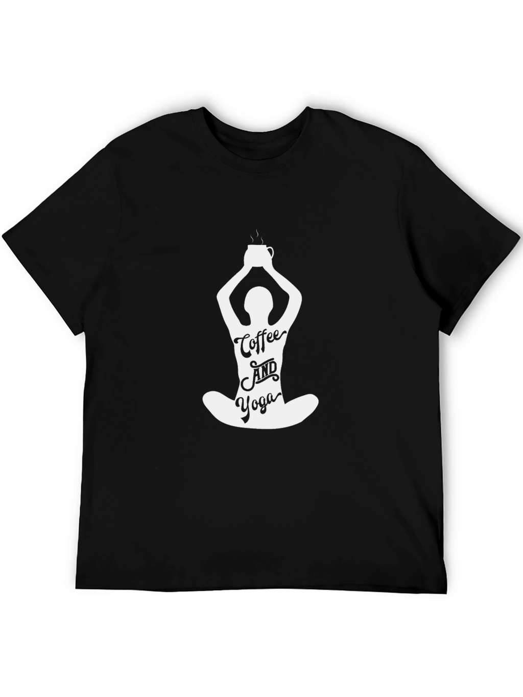 Coffee and Yoga T-Shirt - Relaxed Fit