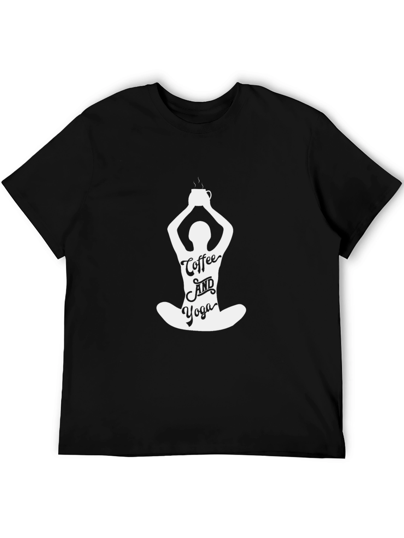 Coffee and Yoga T-Shirt - Relaxed Fit