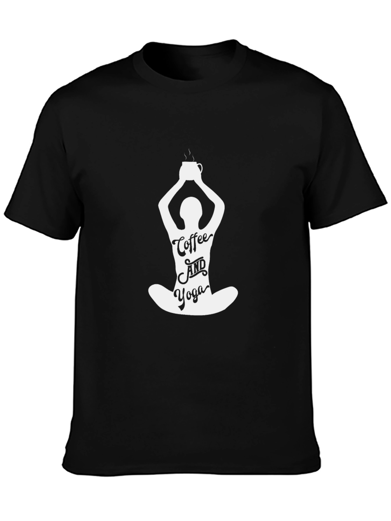 Coffee and Yoga T-Shirt - Relaxed Fit
