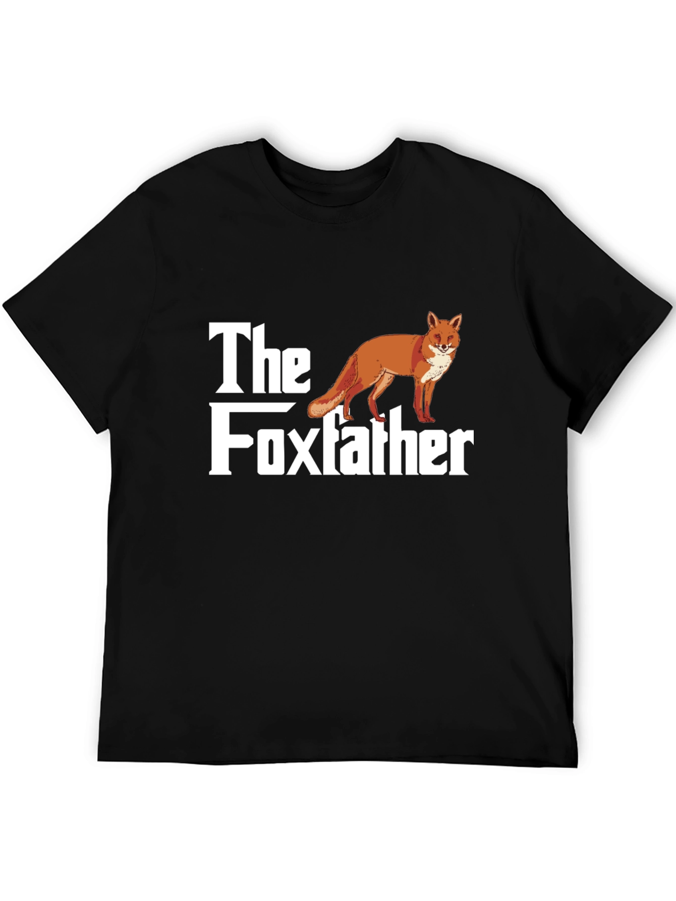 The Foxfather T-Shirt - Funny Animal Graphic Tee