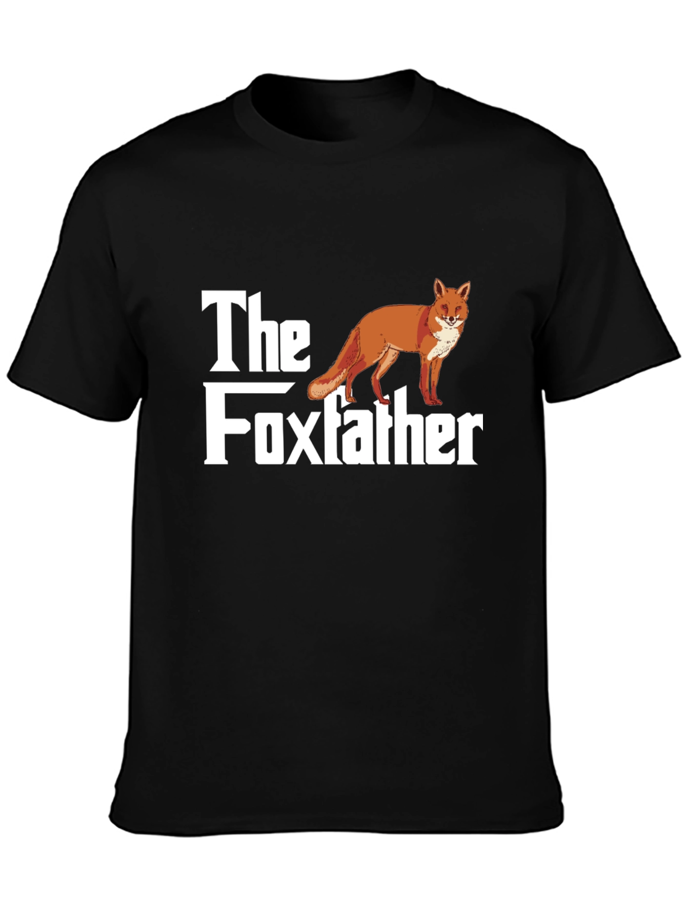 The Foxfather T-Shirt - Funny Animal Graphic Tee