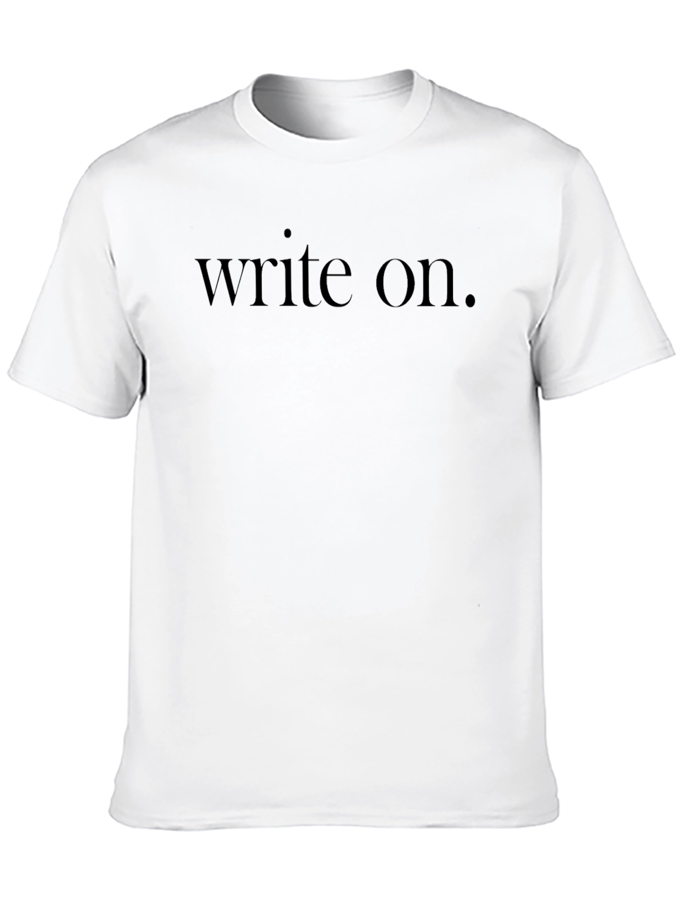 Write On Graphic T-Shirt - Stylish Cotton Tee