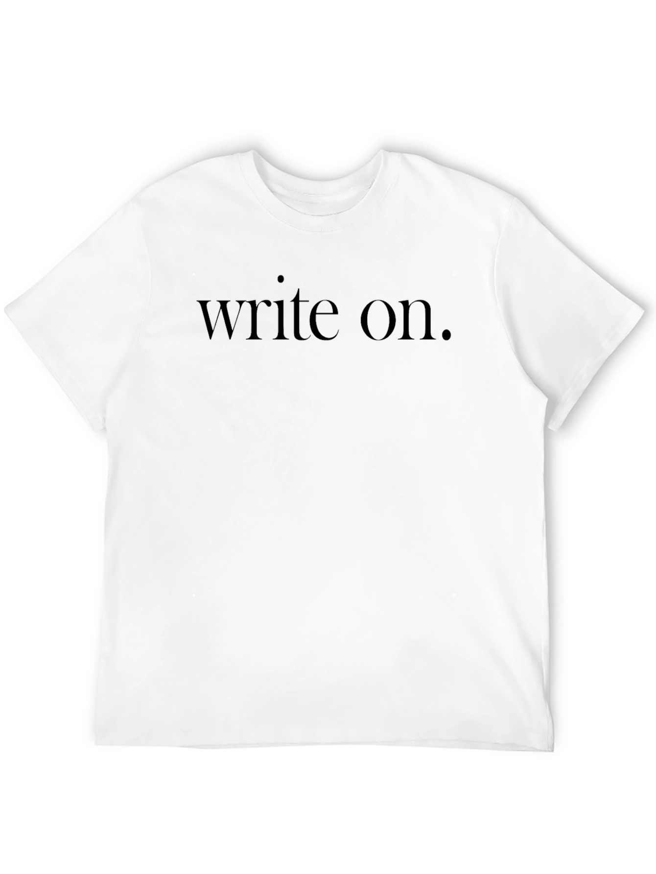 Write On Graphic T-Shirt - Stylish Cotton Tee