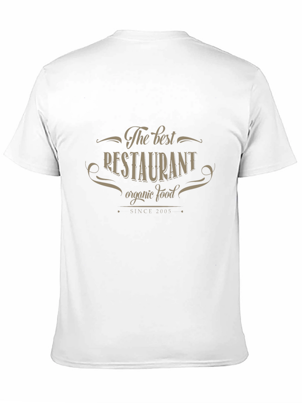 Best Restaurant Organic Food T-Shirt