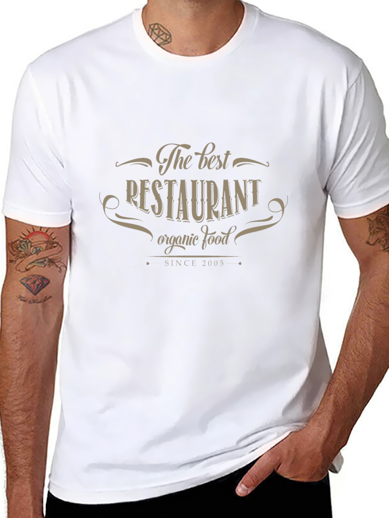 Best Restaurant Organic Food T-Shirt