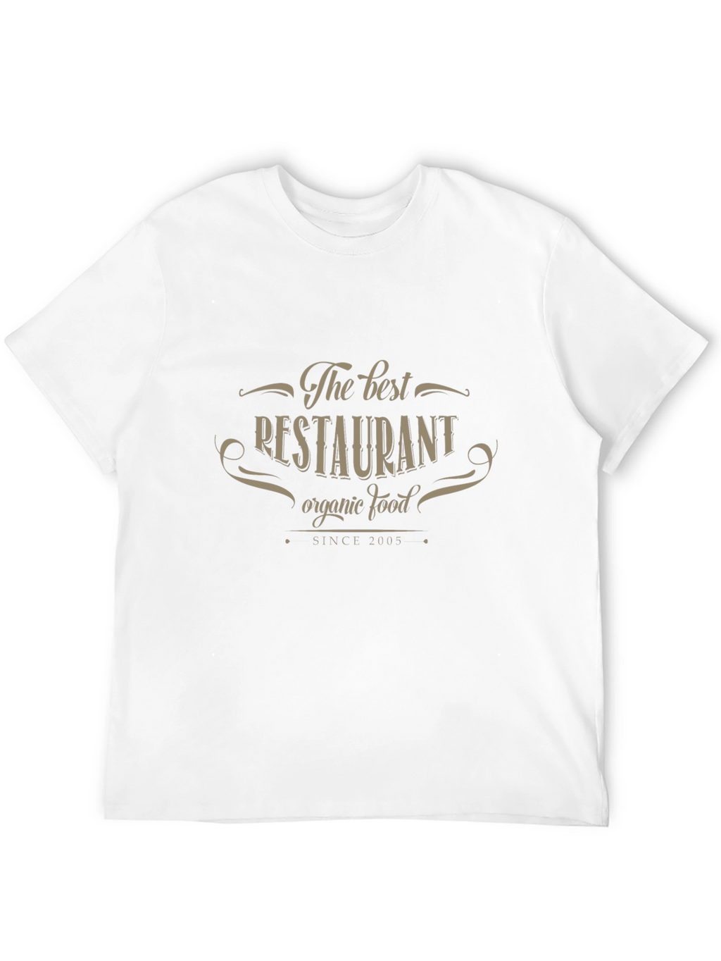 Best Restaurant Organic Food T-Shirt