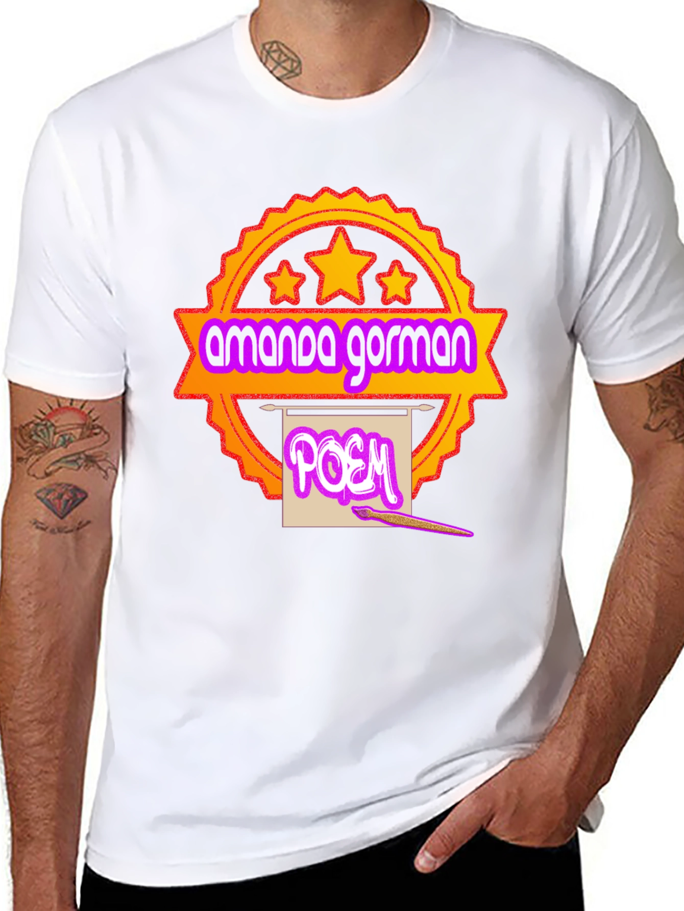 Amanda Gorman Poem T-Shirt - Literary Fashion