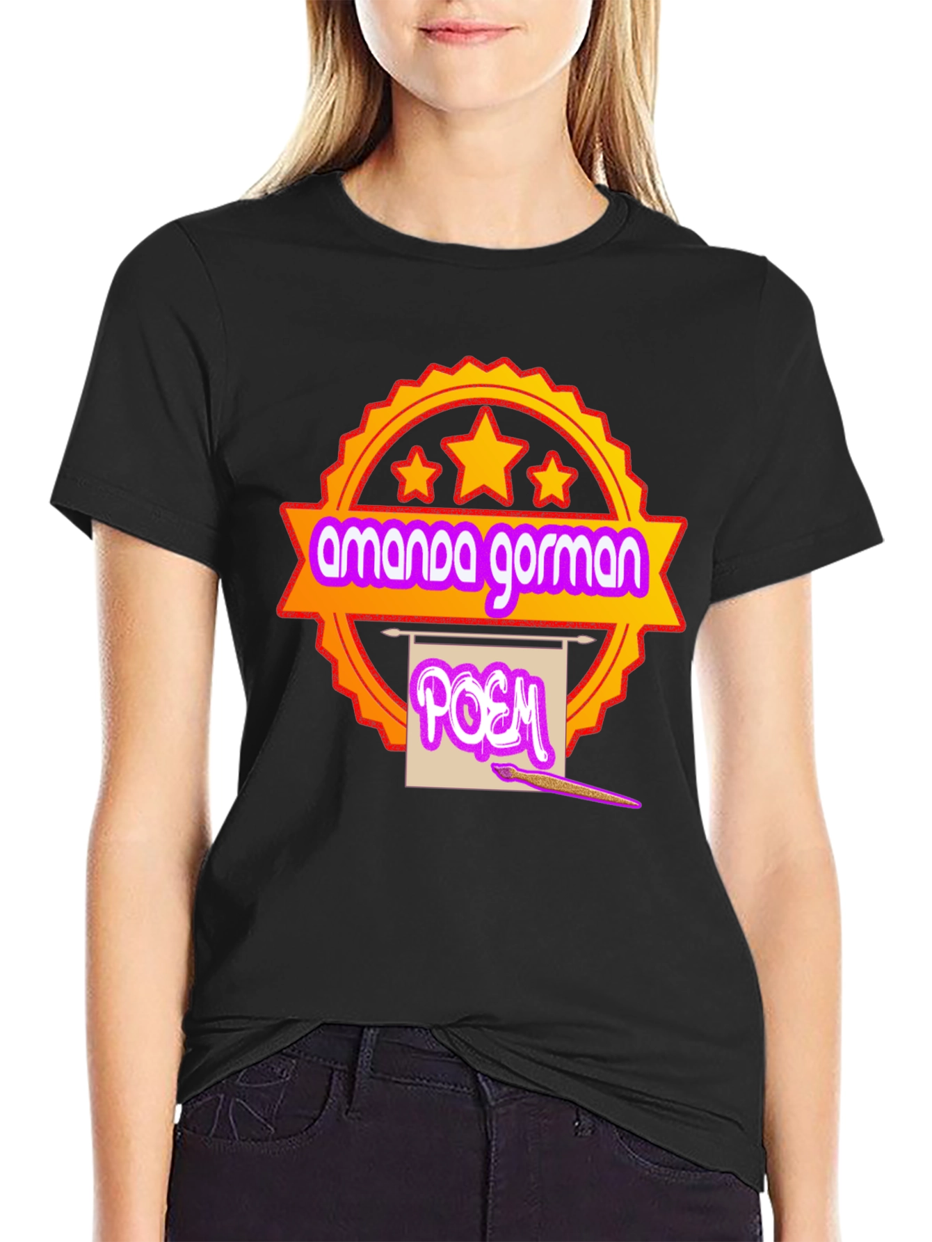Amanda Gorman Poem T-Shirt - Literary Fashion