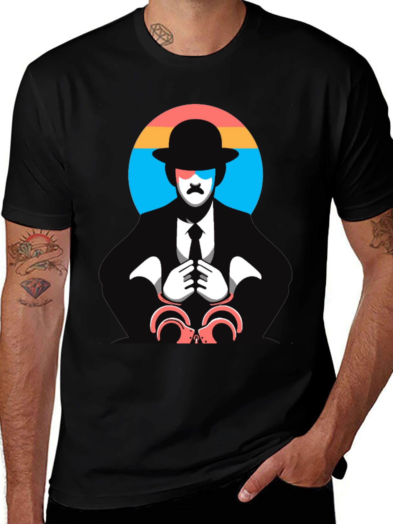 Retro Detective T-Shirt - Cool Graphic Tee