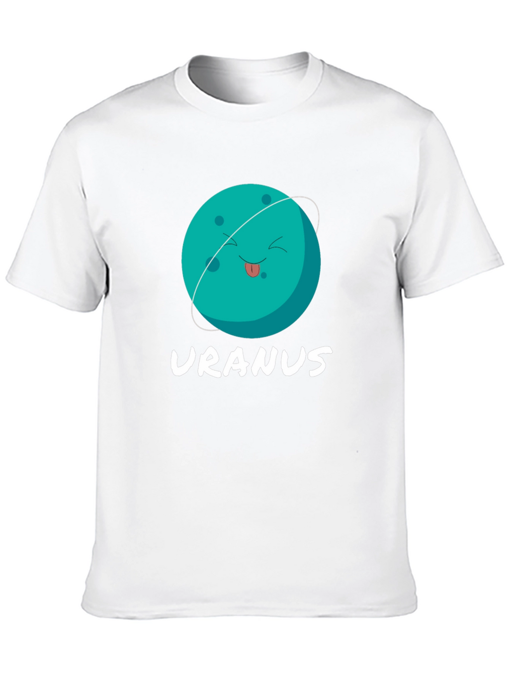 Uranus Graphic T-Shirt - Black Cotton Tee