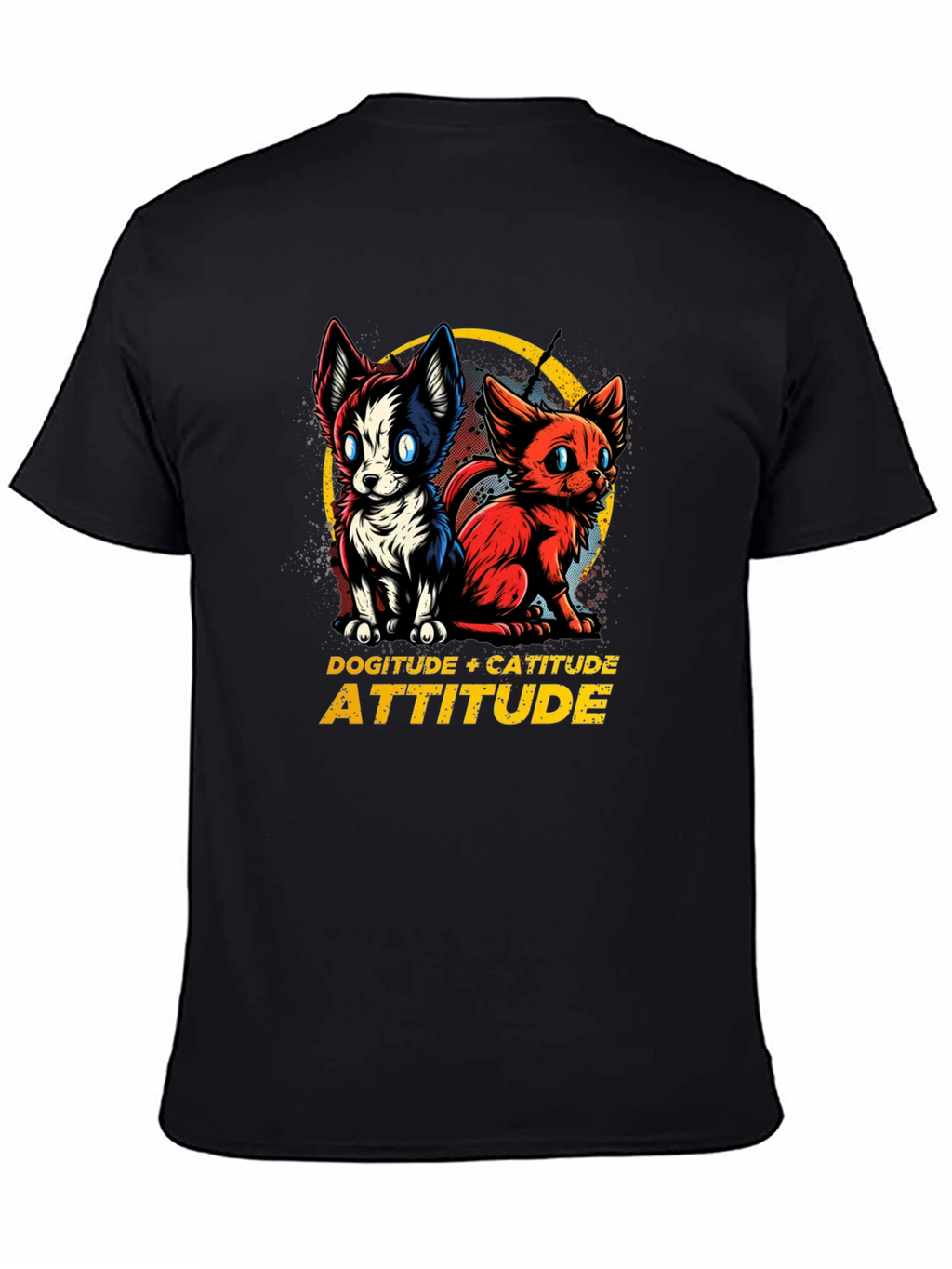 Dogitude + Catitude Graphic Tee