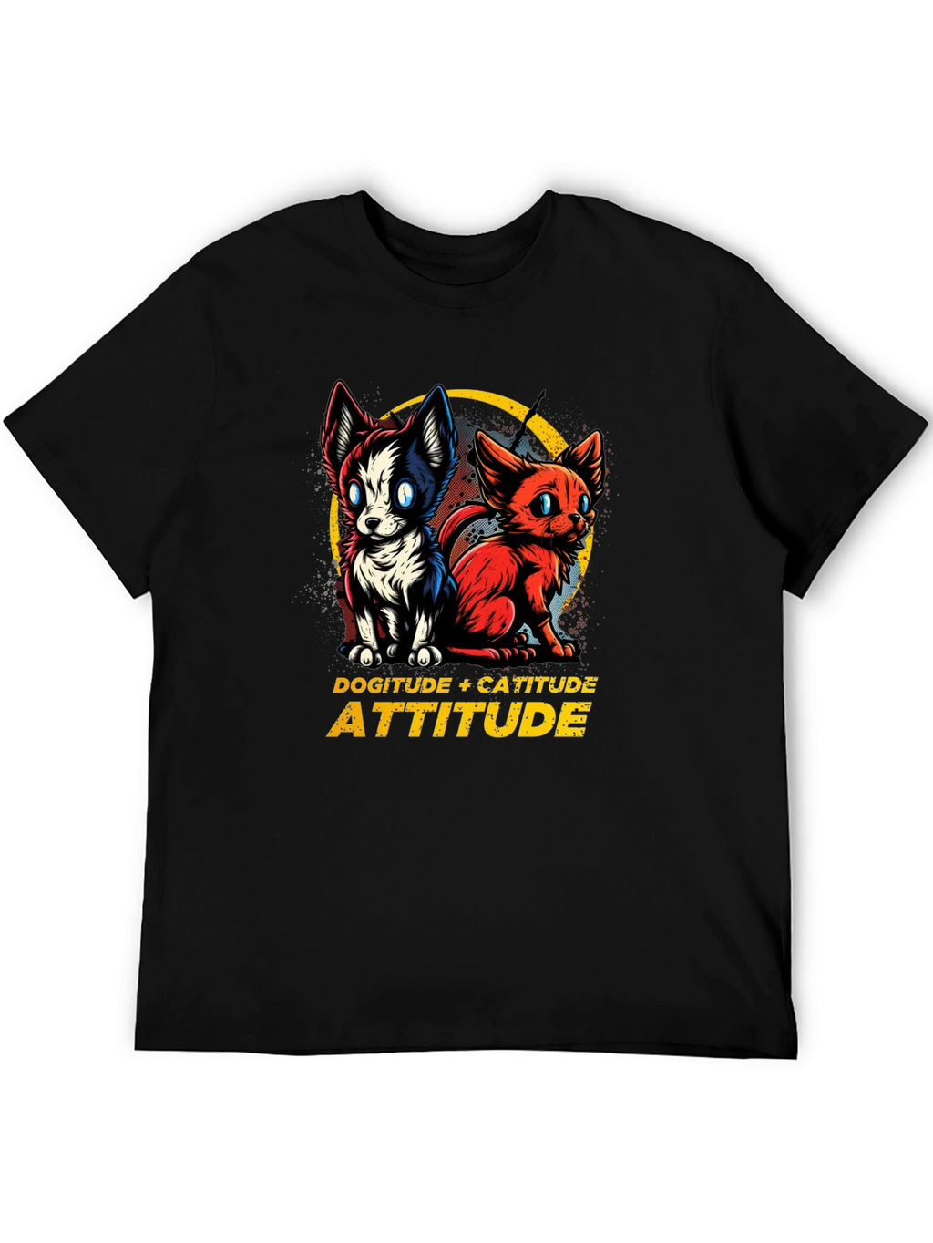 Dogitude + Catitude Graphic Tee