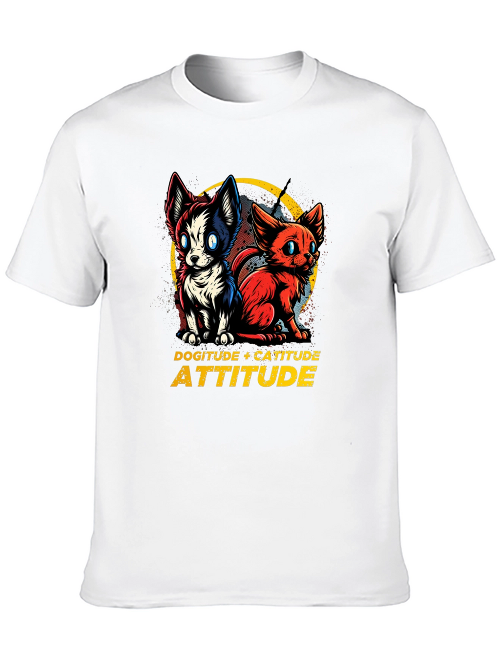 Dogitude + Catitude Graphic Tee