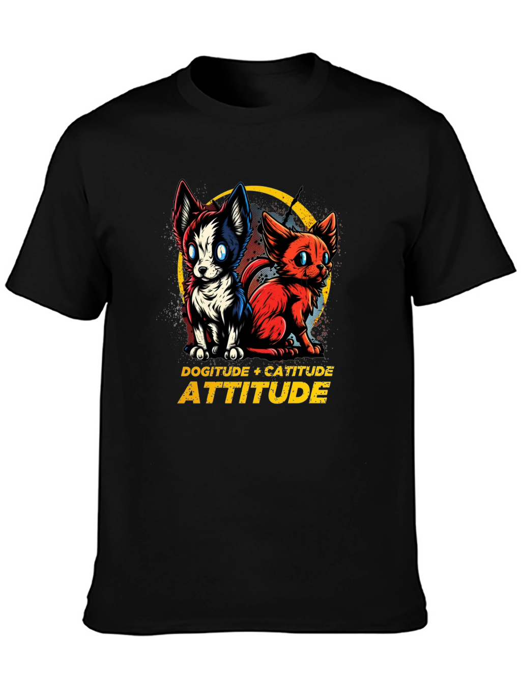 Dogitude + Catitude Graphic Tee