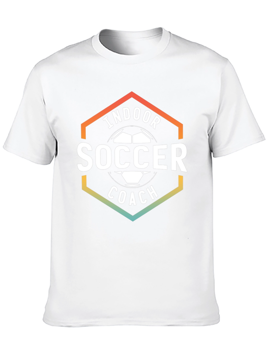 Indoor Soccer Coach Graphic T-Shirt