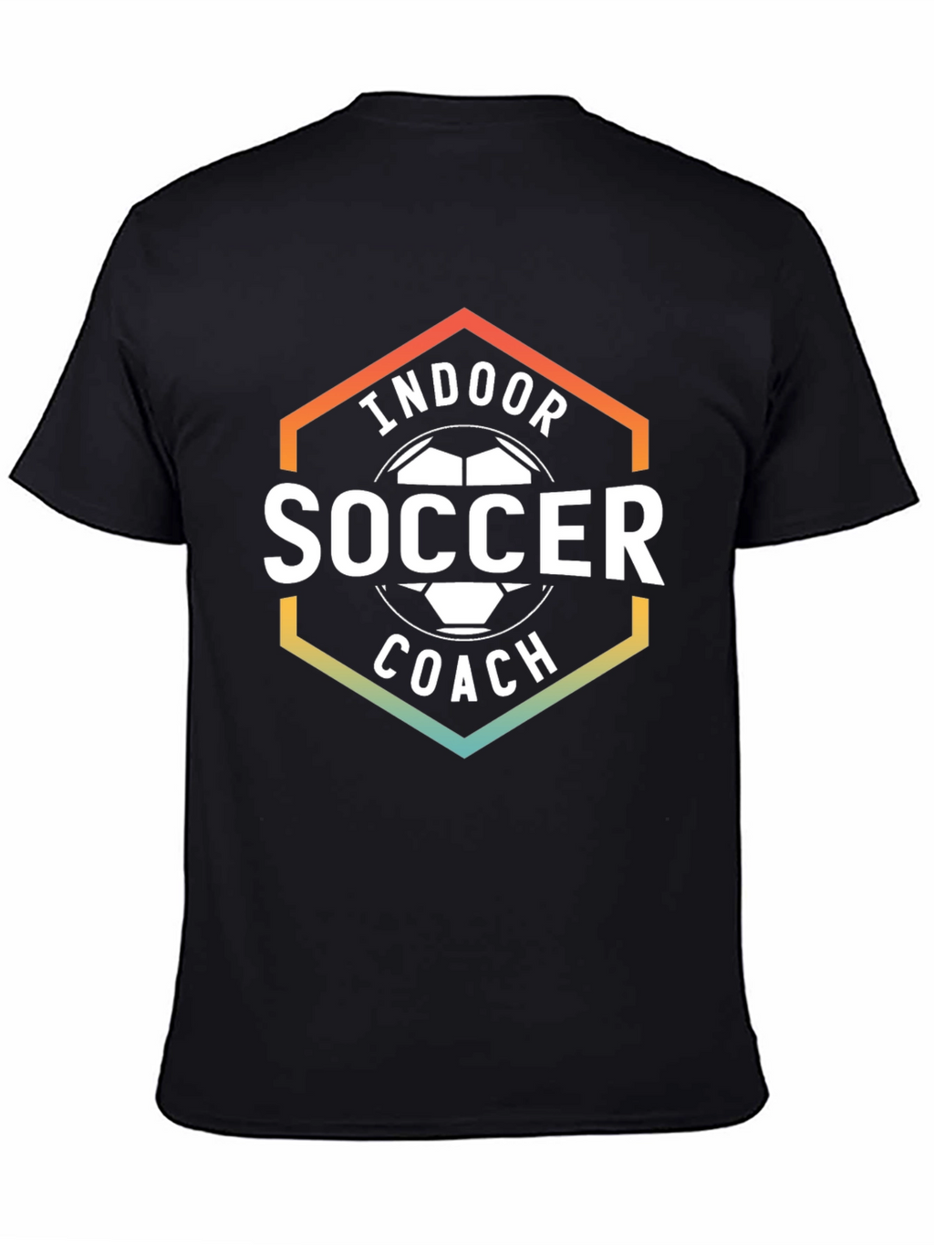 Indoor Soccer Coach Graphic T-Shirt