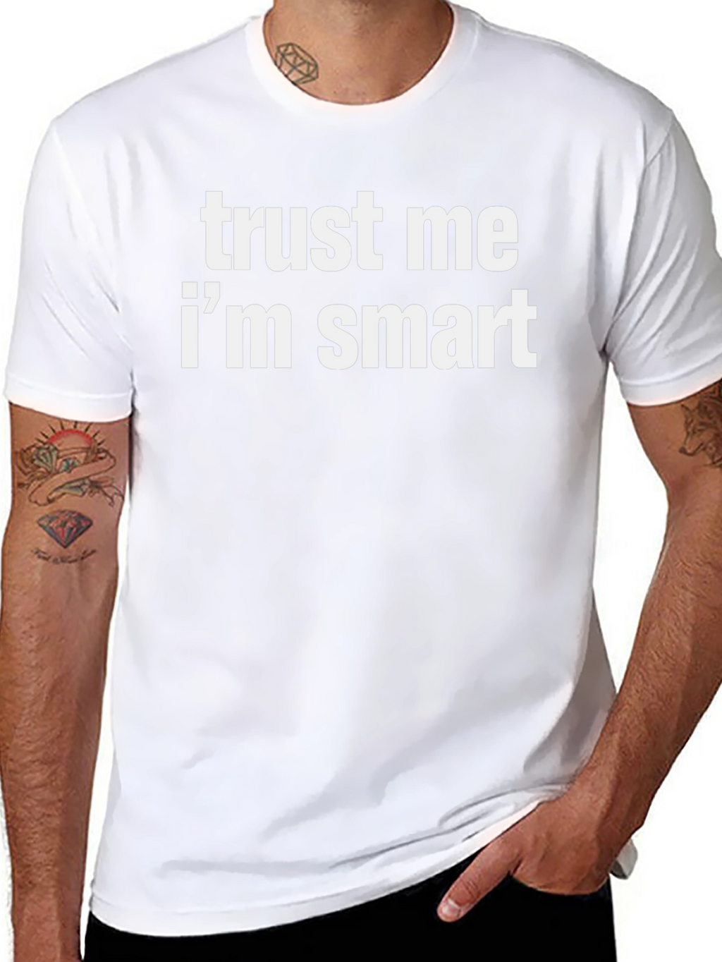 Trust Me Im Smart Graphic Tee