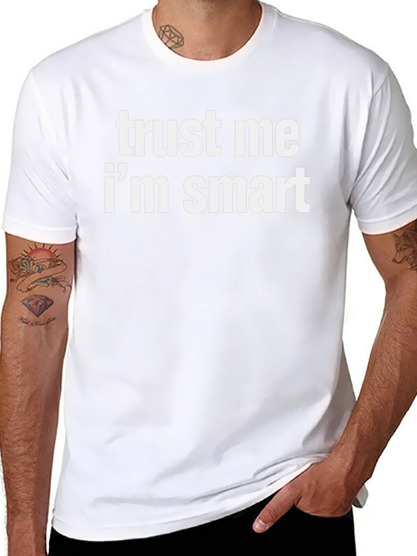 Trust Me Im Smart Graphic Tee