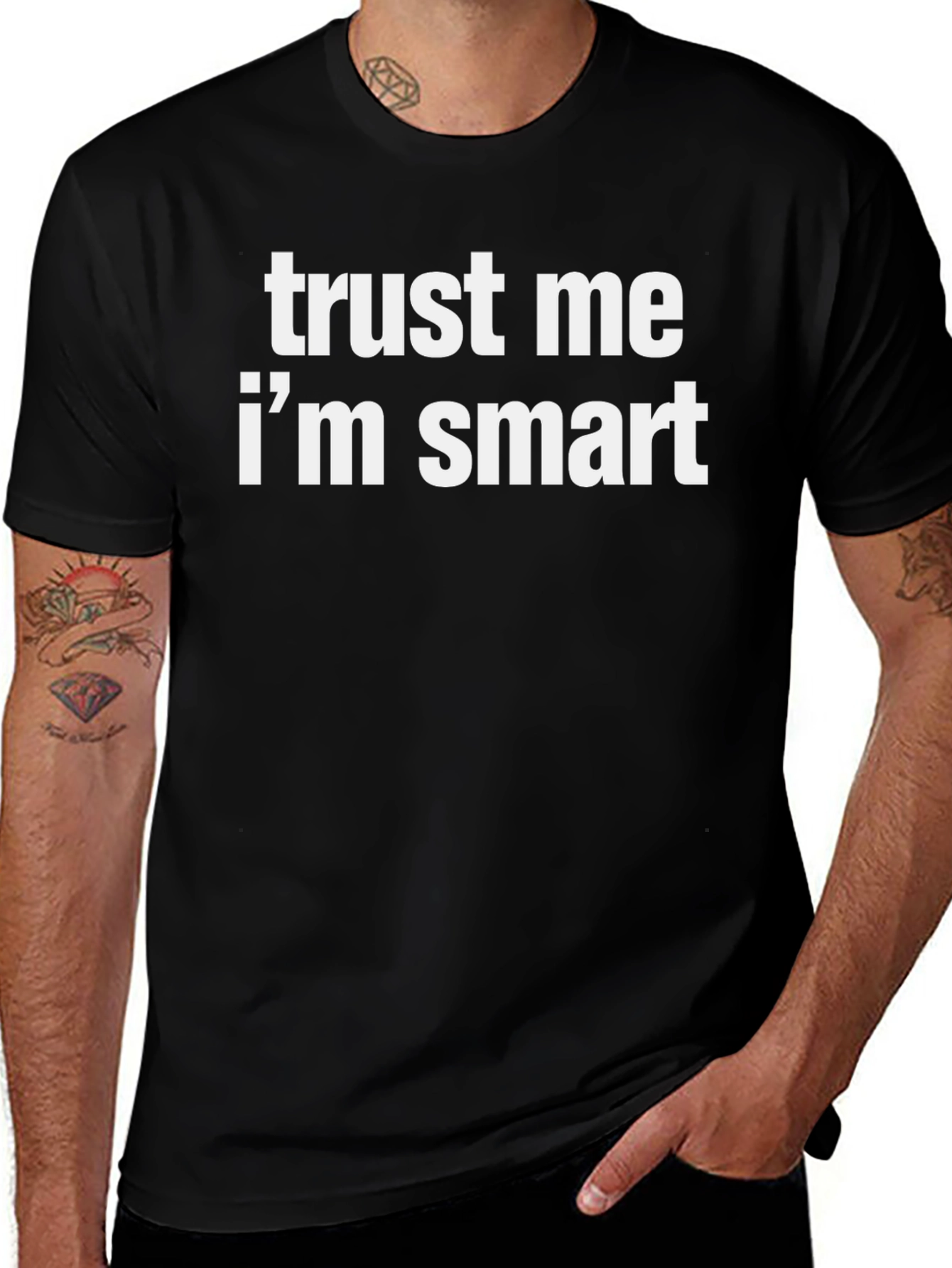 Trust Me Im Smart Graphic Tee