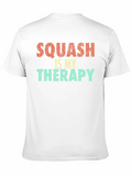 Squash is My Therapy Graphic Tee