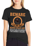 Beware Crazy Dog Lady T-Shirt