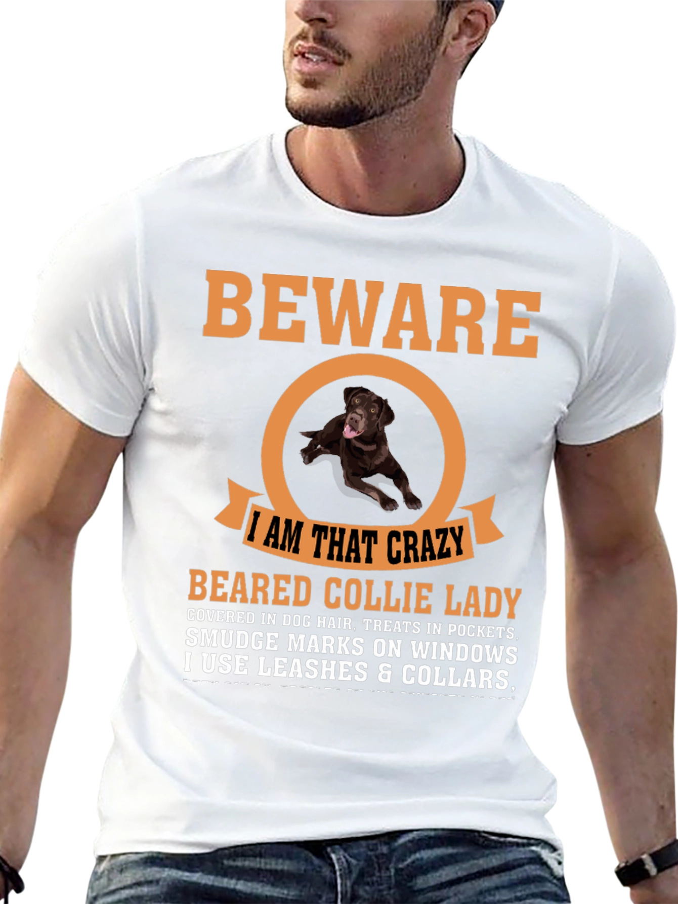Beware Crazy Dog Lady T-Shirt