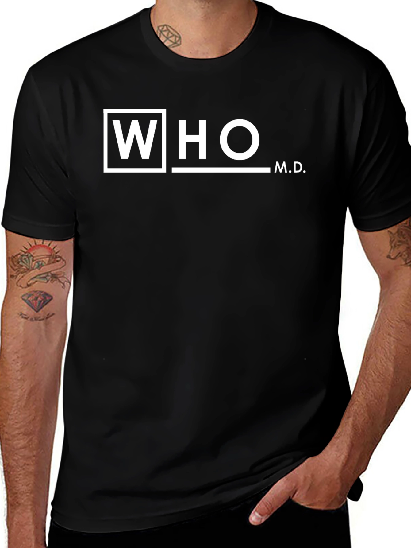 Doctor T-Shirt - WHO M.D. Graphic Tee