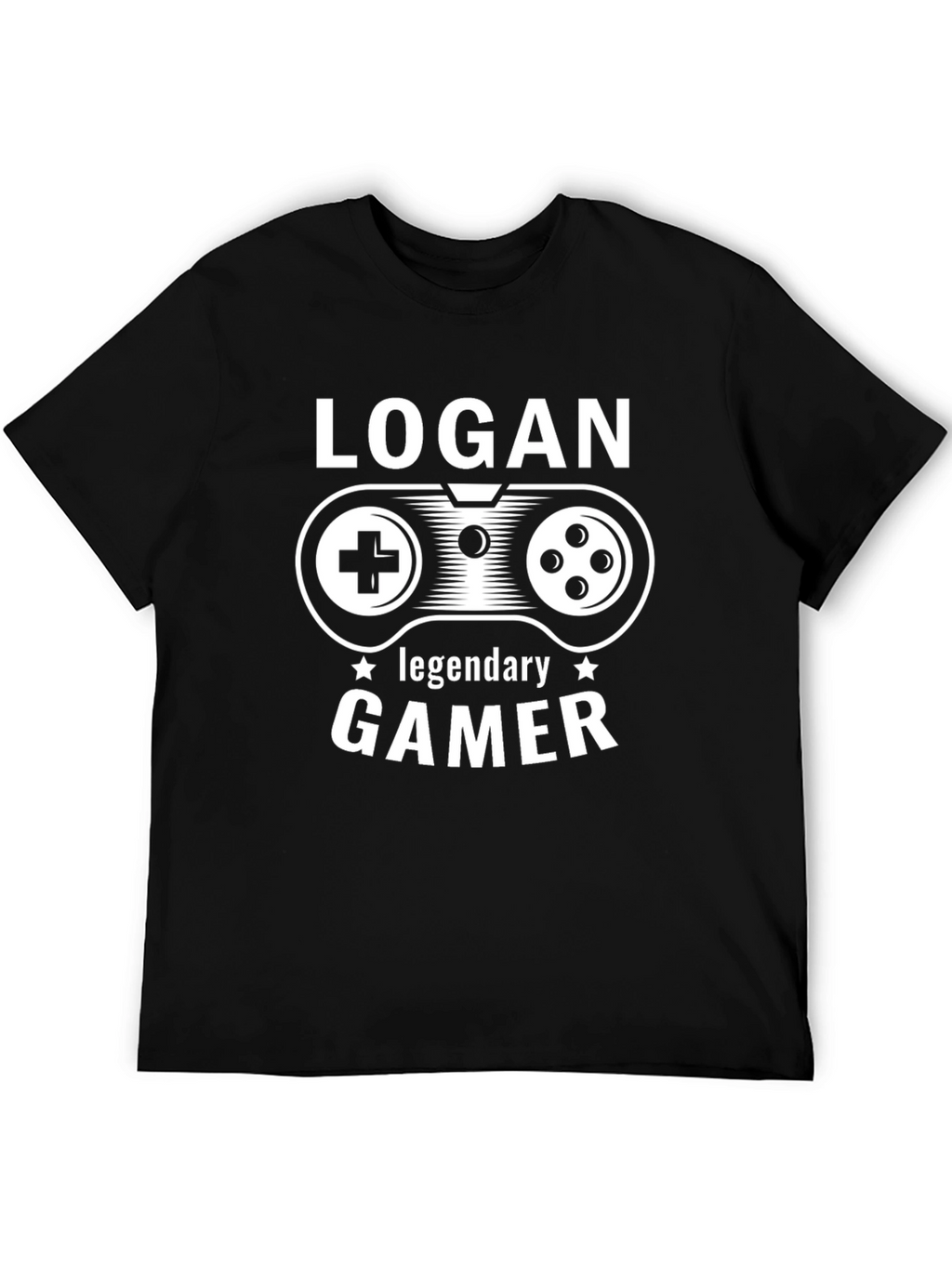 Logan Legendary Gamer Black T-Shirt
