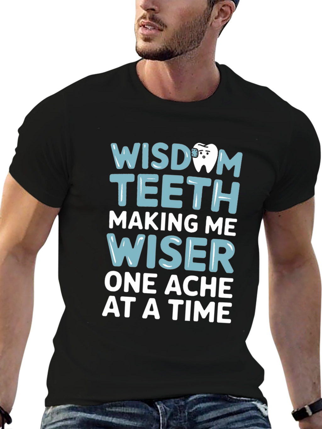 Wisdom Teeth Graphic Tee - Funny Dental T-Shirt