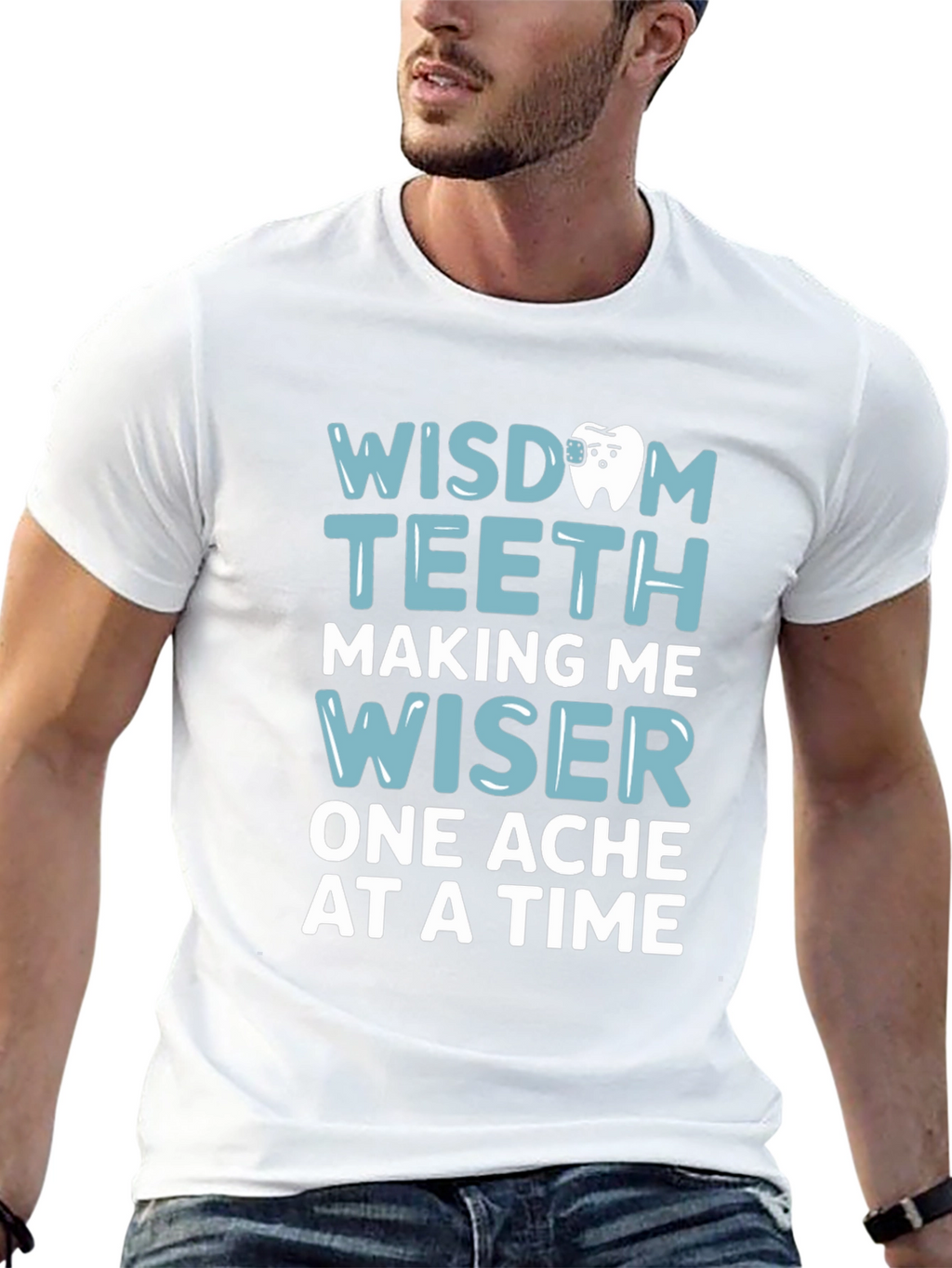 Wisdom Teeth Graphic Tee - Funny Dental T-Shirt