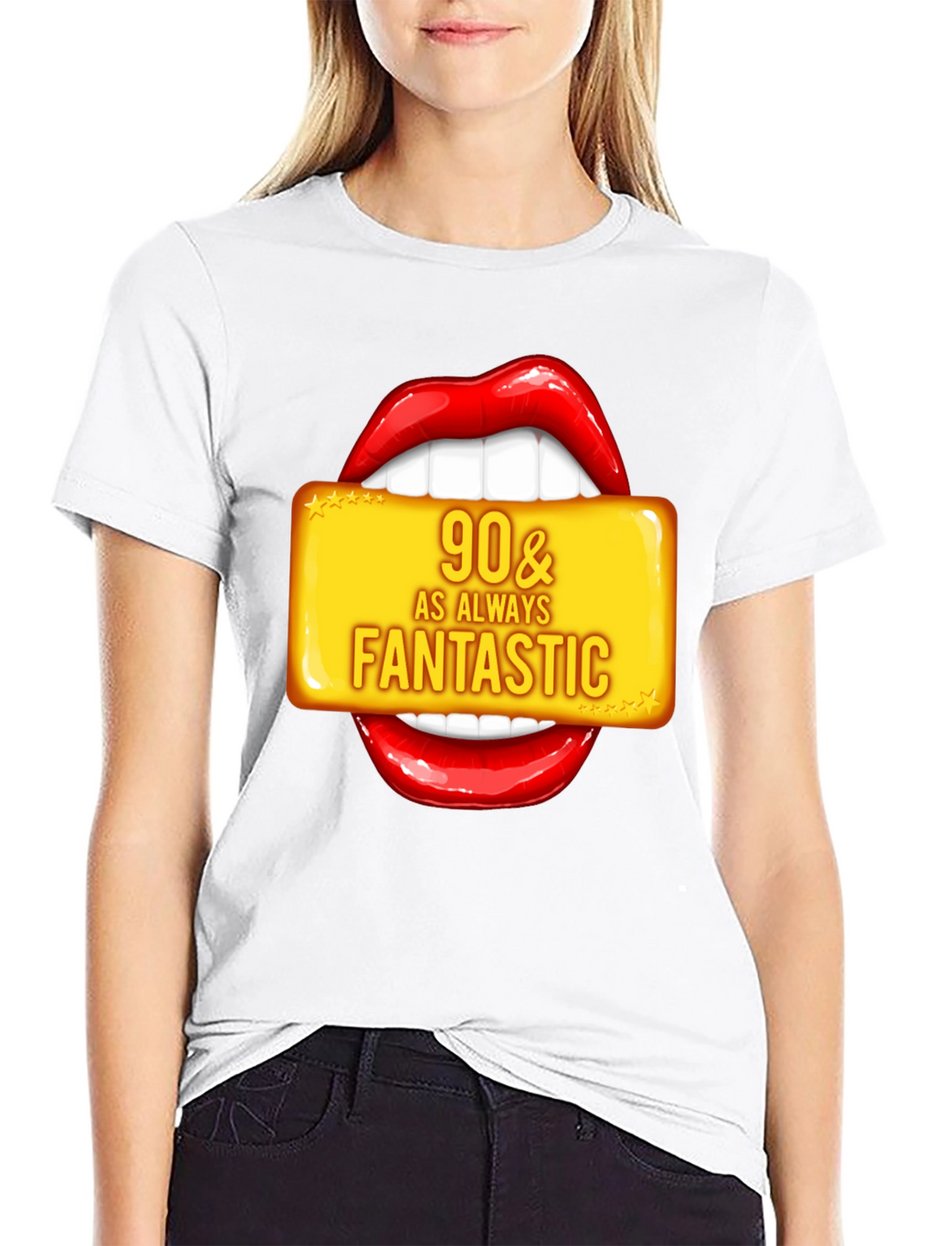 90s Fantastic Lips T-Shirt