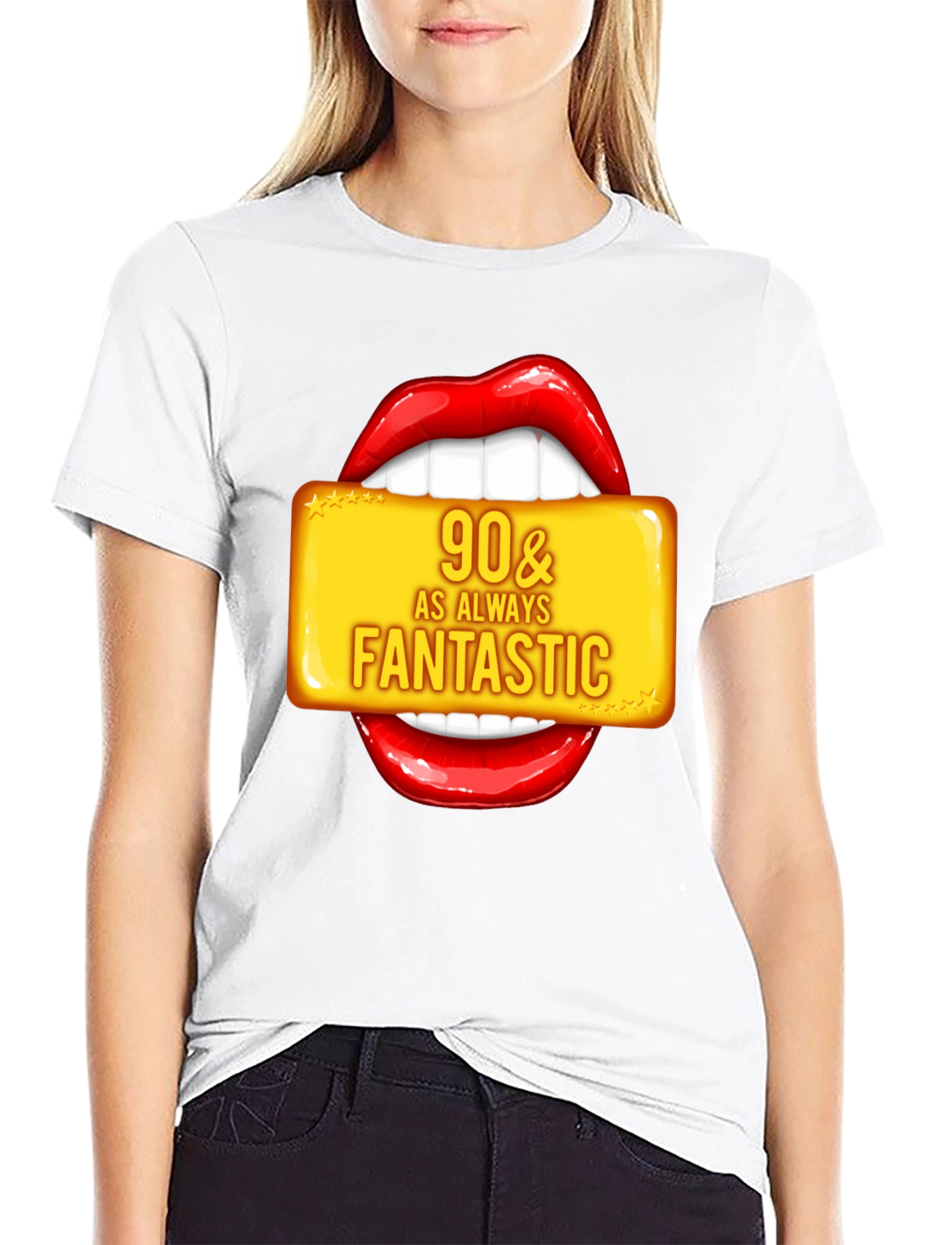 90s Fantastic Lips T-Shirt