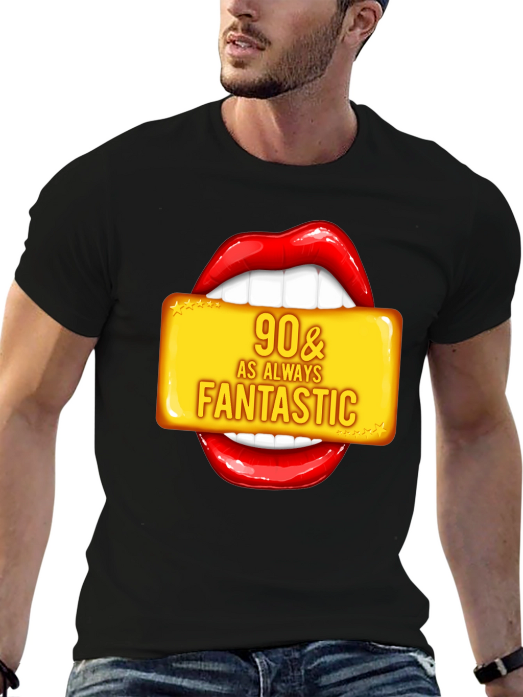 90s Fantastic Lips T-Shirt