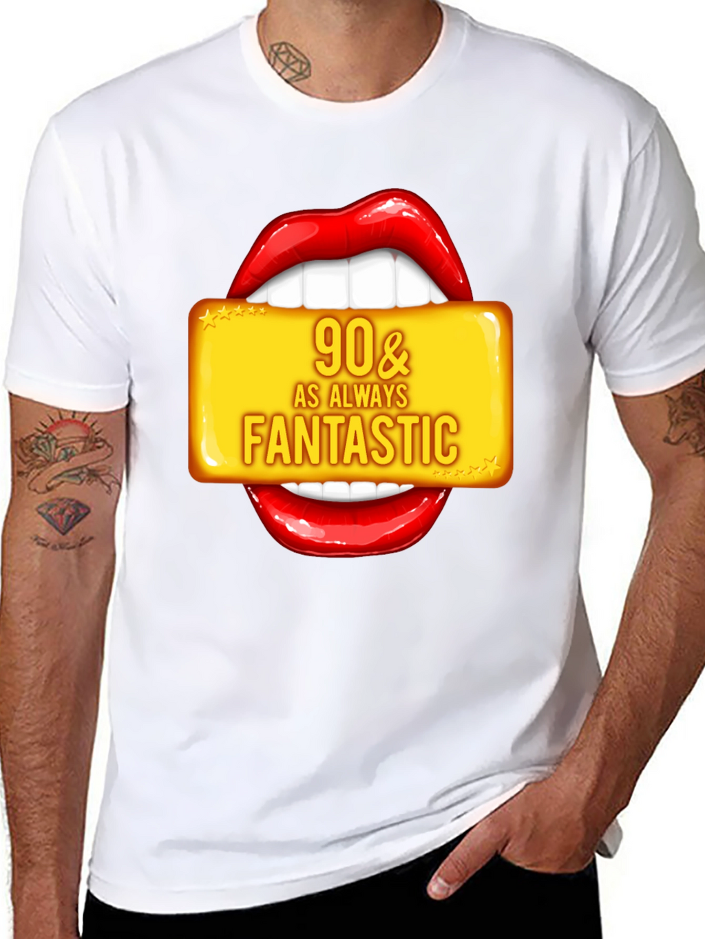 90s Fantastic Lips T-Shirt