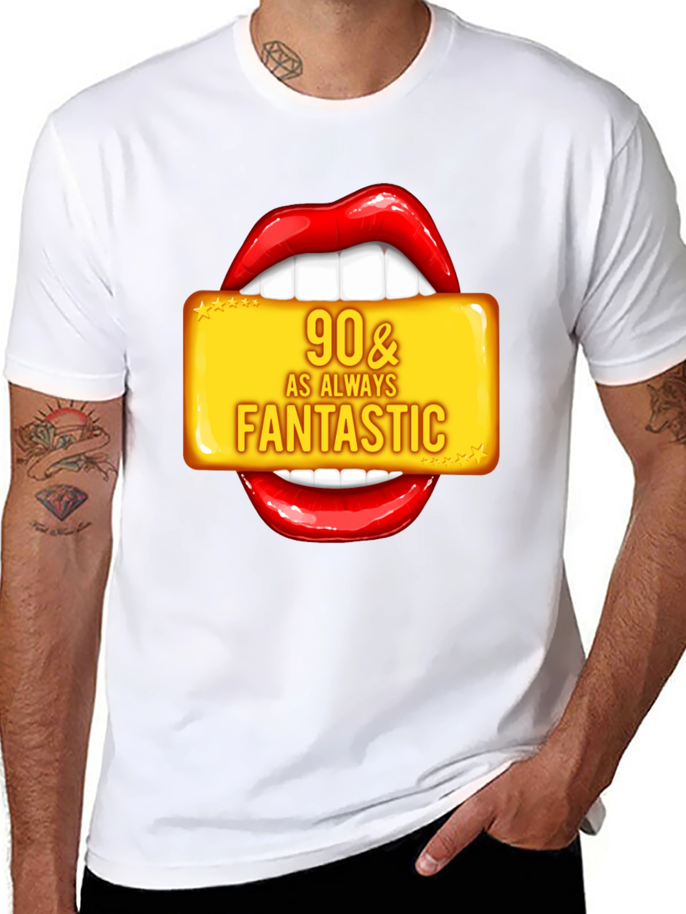 90s Fantastic Lips T-Shirt