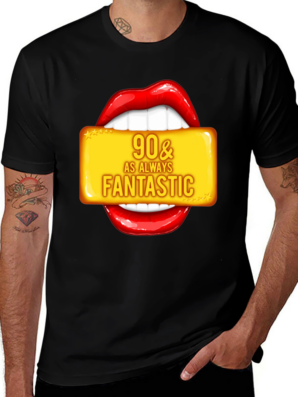 90s Fantastic Lips T-Shirt