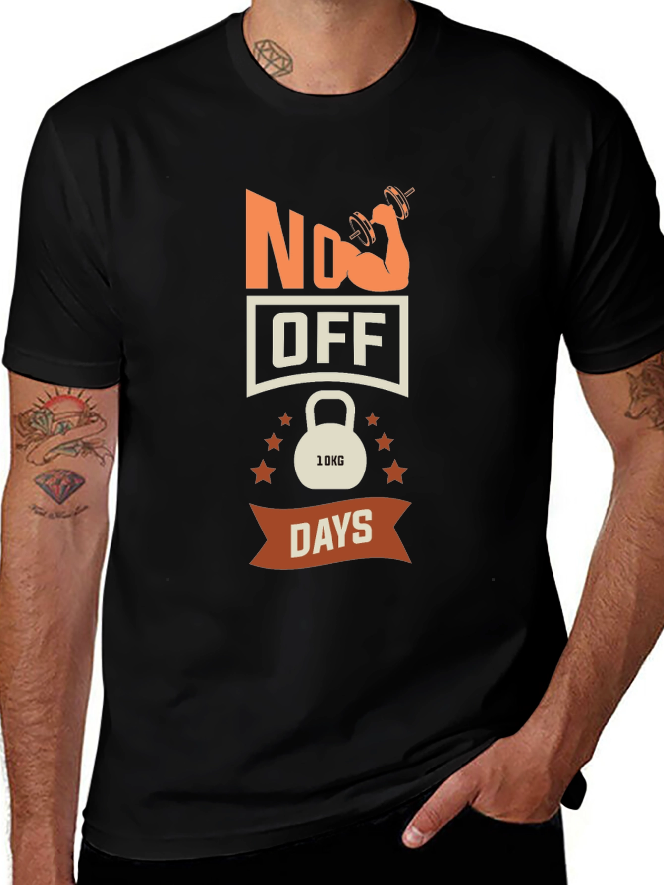 No Days Off Gym T-Shirt