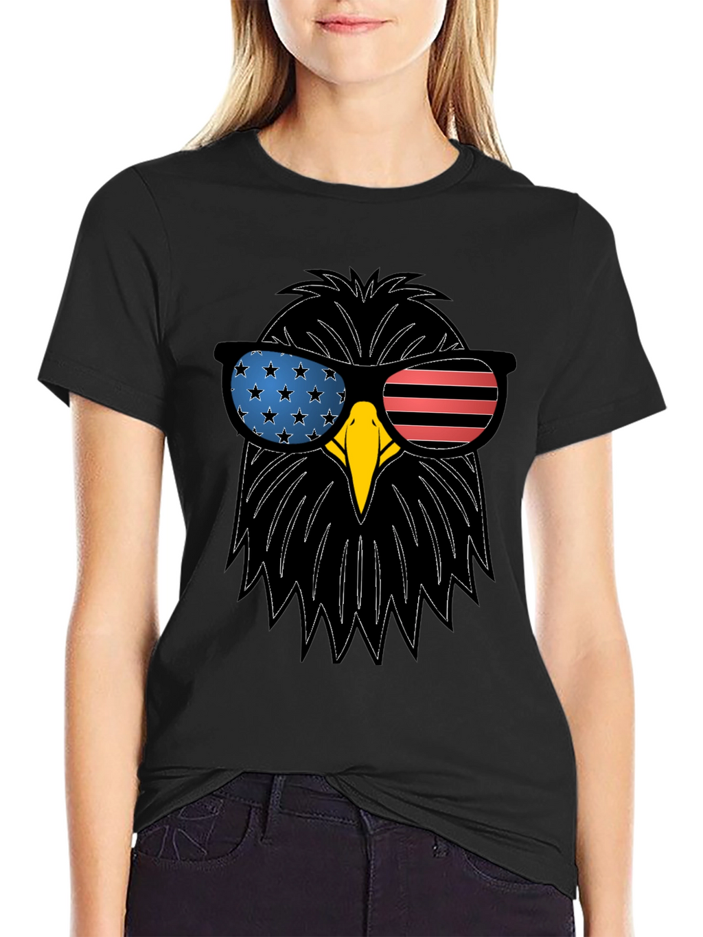Patriotic Eagle T-Shirt - USA Pride
