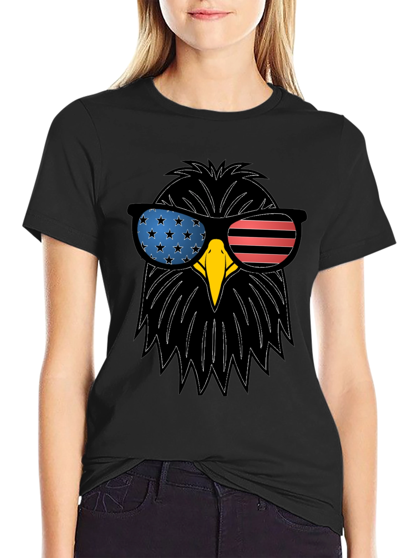 Patriotic Eagle T-Shirt - USA Pride