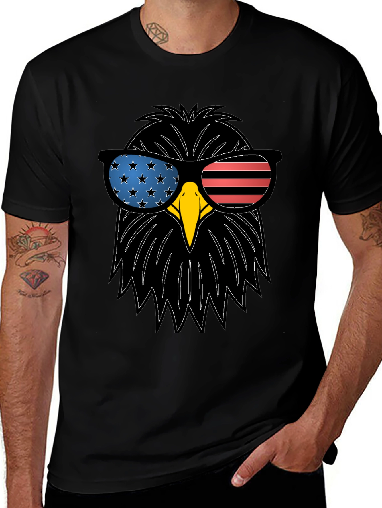 Patriotic Eagle T-Shirt - USA Pride