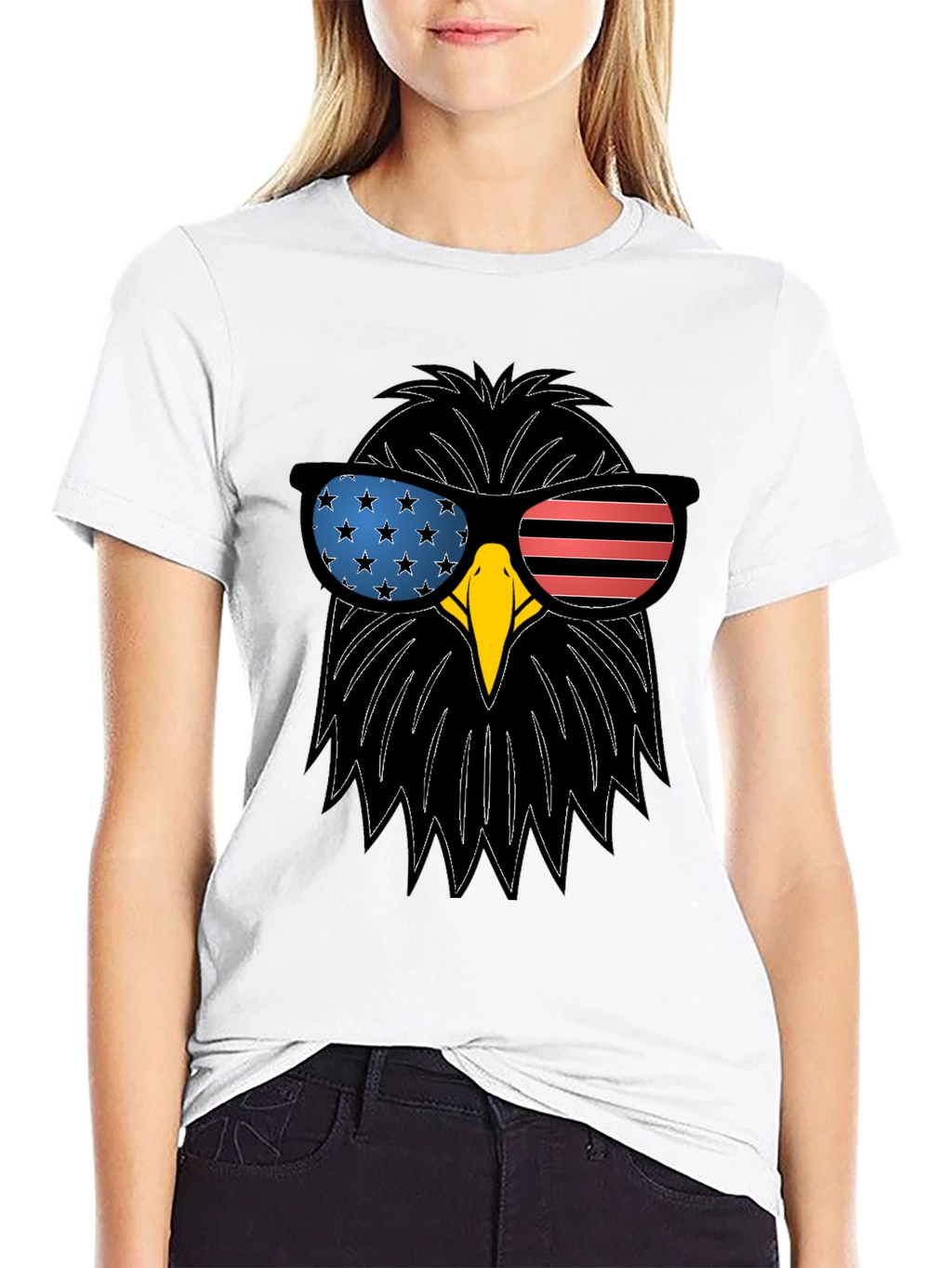 Patriotic Eagle T-Shirt - USA Pride