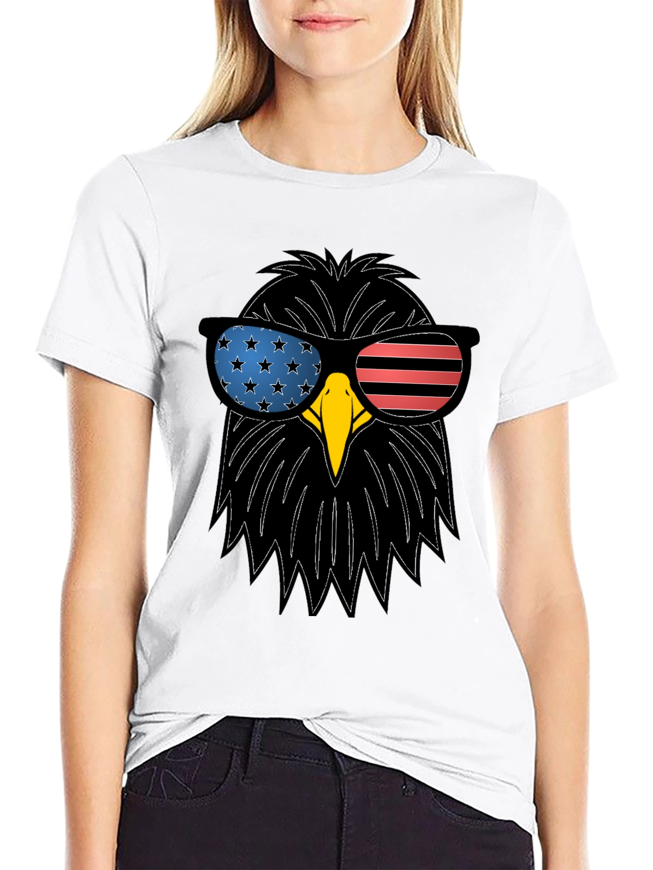 Patriotic Eagle T-Shirt - USA Pride